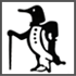 Black Tie Formalwear penguin logo